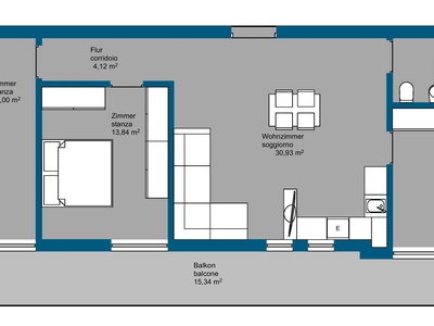 Großzügige Wohnung mit viel Potenzial