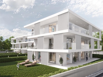 Bright 1-room apartment with garden