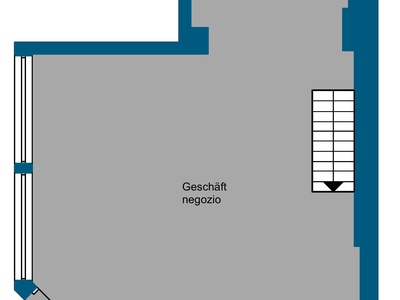 Geschäftslokal mit hervorragender Sichtbarkeit
