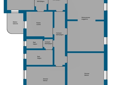 Große Wohnung mit viel Potenzial