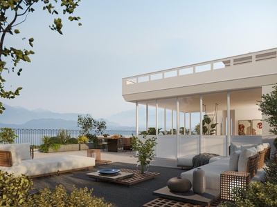 Stilvolle Wohnung mit Garten