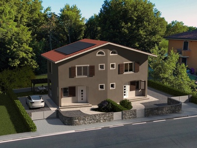 Nuova casa bifamiliare in posizione eccellente