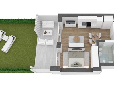 A piece of nature in the city - garden apartment in Bressanone