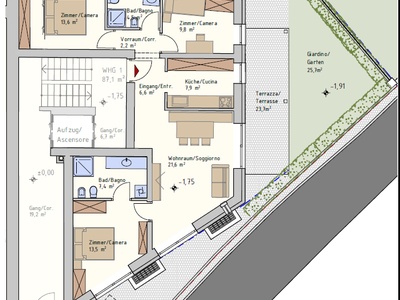 Sanierte 4-Zimmer Wohnung in zentraler Lage