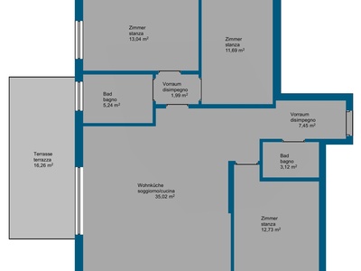 Neuwertige 4-Zimmer-Wohnung in sonniger Lage