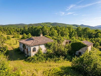Rustico mit Panoramablick nahe Monticiano