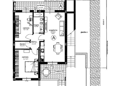 Helle Wohnung mit großzügigem Garten