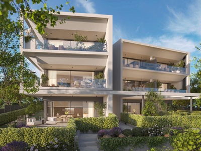 Appartamento luminoso con un concetto abitativo moderno