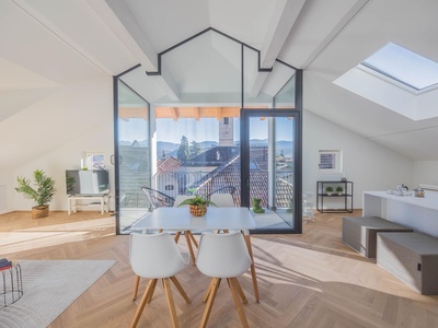 Luxurious penthouse apartment with unique views