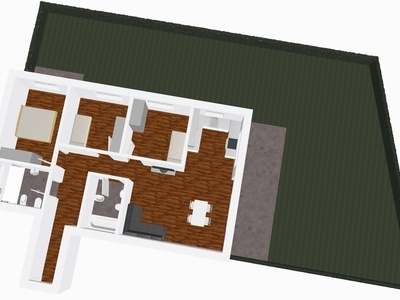 Nuovo quadrilocale con giardino in posizione tranquilla!