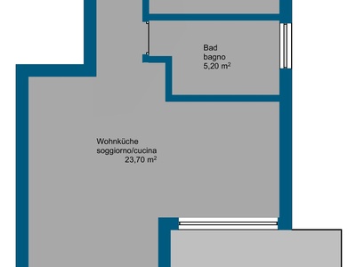 Two-room apartment like-new in a great location in Naturno