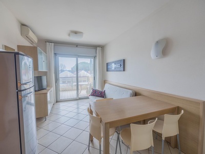 Vacation apartment in residence with pool, restaurant, and bar