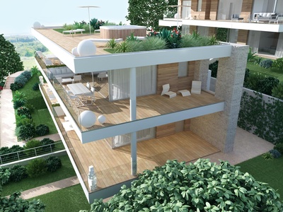 Neubauwohnung mit Garten