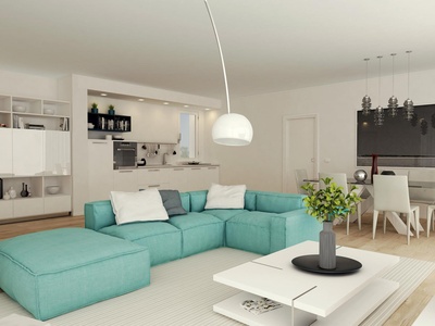 Moderne 4-Zimmer Wohnung mit Seeblick