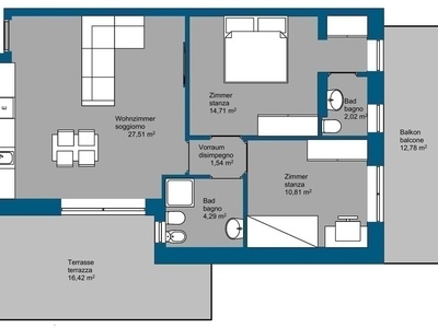 Sonnige Neubauwohnung in Zentrumsnähe