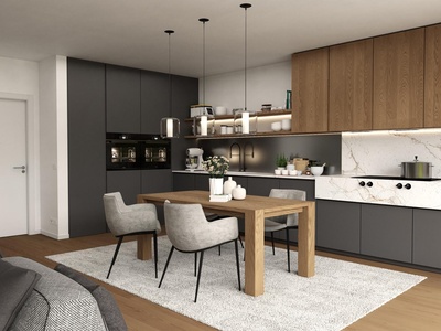Neue Wohnung mit großer Terrasse