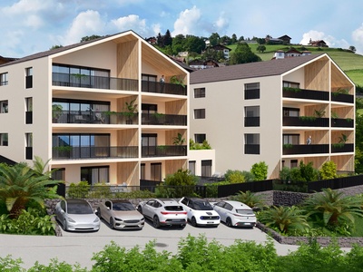 Moderne 2-Zimmer Wohnung mit Garten