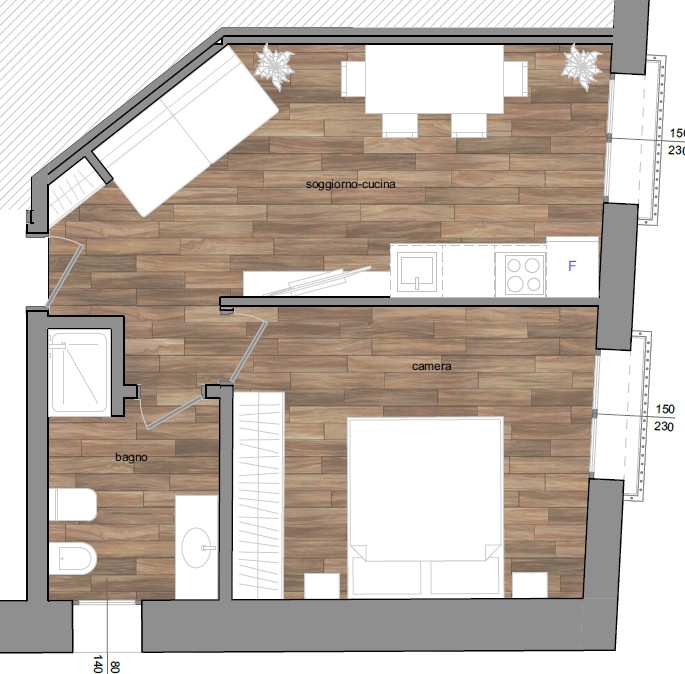 Apartment in Chioggia - view 1